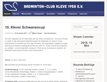 Tablet Screenshot of bc-kleve.de